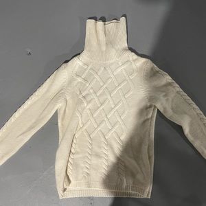 Cashmere turtleneck sweater